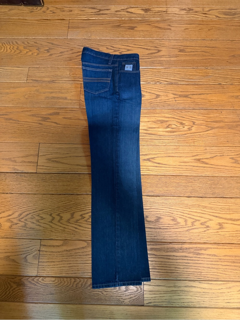 Dark Blue Men’s Jeans Silver Label - Classic Straight Fit Starched
